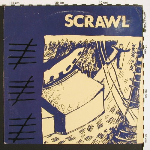 Scrawl: He's Drunk, m /vg+, RoughTrade(Rough US 51), US, 1988 - LP - V7069 - 12,50 Euro