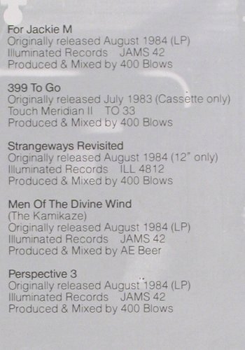 400 Blows: Yesterday,Today...A Retrosp 82-85, Pinpoint Records(572 91 202), D,like new, 1989 - LP - V7079 - 12,50 Euro