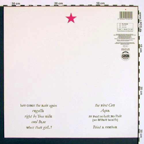 Eurythmics: Touch, RCA(PL 70109), D, 1983 - LP - V7089 - 9,00 Euro