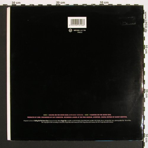 OMD: Sailing On The Seven Seas*2, m-&sol;vg+, Virgin (VST 1310), D, 1991 Typ: 12" Best.-Nr.: V7102 Preis: 3,00 Euro.