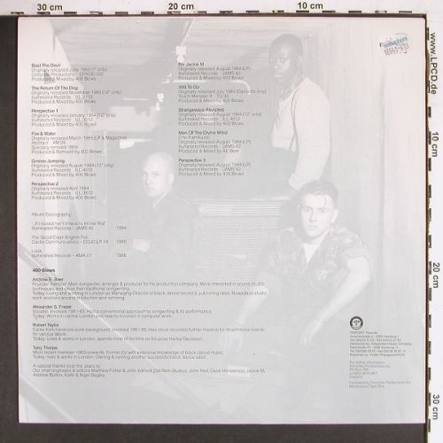 400 Blows: Yesterday,Today... A Retrosp 82-85, Pinpoint Records (572 91 202), D,like new, 1989 Typ: LP Best.-Nr.: V7622 Preis: 12,50 Euro.