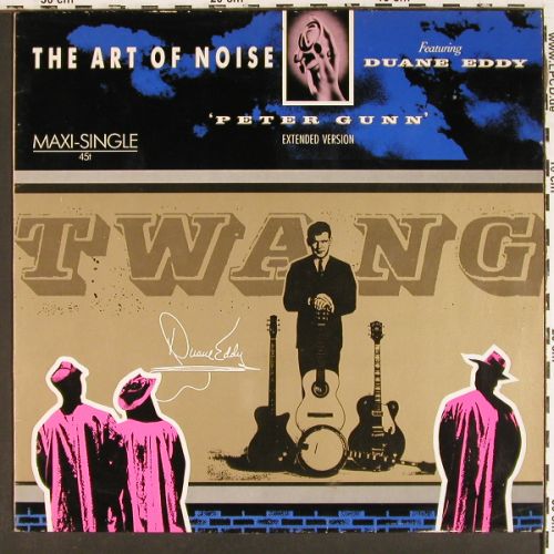 Art Of Noise: Peter Gunn*2+1,Ext-vers., m-&sol;vg+, China (608 071), D, 1986 Typ: 12" Best.-Nr.: V7630 Preis: 5,00 Euro.