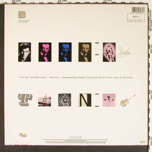 Art Of Noise: Peter Gunn*2+1,Ext-vers., m-&sol;vg+, China (608 071), D, 1986 Typ: 12" Best.-Nr.: V7630 Preis: 5,00 Euro.