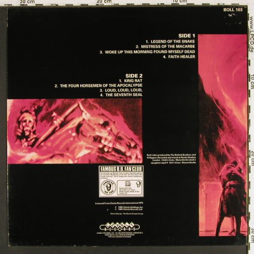 Bollock Brothers: The 4 Horsemen Of The Apocalypse, Charly (BOLL 103), UK, 1985 Typ: LP Best.-Nr.: V7632 Preis: 7,50 Euro.