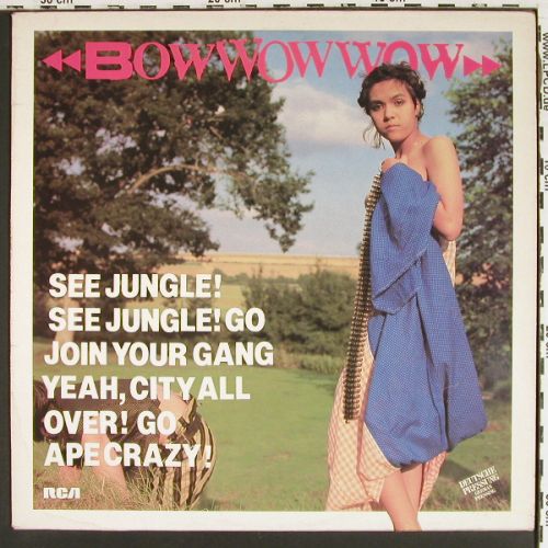 Bow Wow Wow: See Jungle! See Jungle! Go...vg+&sol;m-, RCA (PL 25376), D, 1981 Typ: LP Best.-Nr.: V7634 Preis: 7,50 Euro.