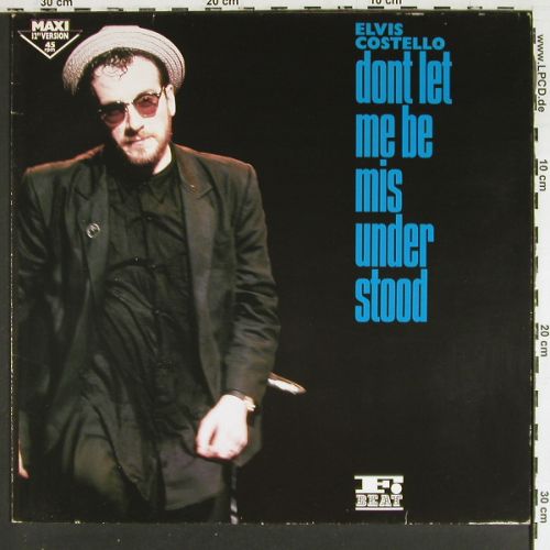 Costello,Elvis: Don't Let Me Be Misunderstood+2, F-Beat (ZT 40556), D, m-&sol;vg+, 1986 Typ: 12" Best.-Nr.: V7637 Preis: 4,00 Euro.