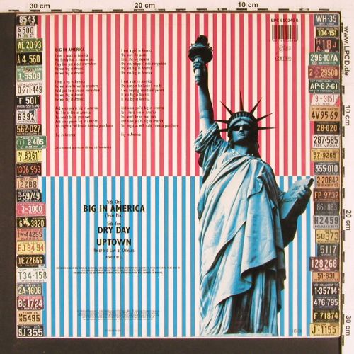 Stranglers: Big In America(Texas Mix)+2, Epic(EPC 650249 6), NL, 1986 - 12inch - V7662 - 5,00 Euro
