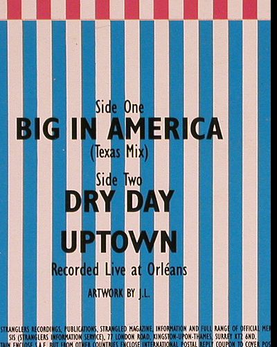 Stranglers: Big In America(Texas Mix)+2, Epic(EPC 650249 6), NL, 1986 - 12inch - V7662 - 5,00 Euro