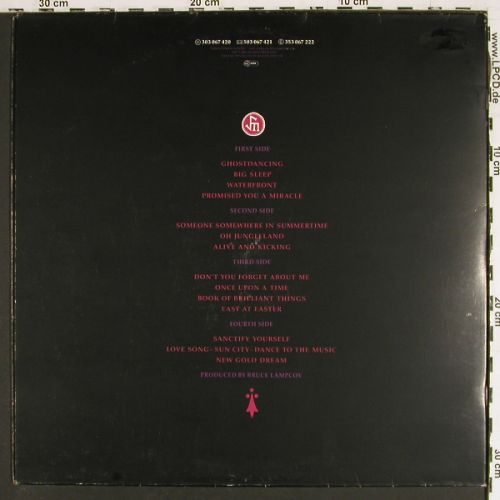 Simple Minds: In The City Of Light, Foc, m-&sol;vg+, Virgin (303 067-420), UK,Booklet, 1987 Typ: 2LP Best.-Nr.: V7665 Preis: 12,50 Euro.