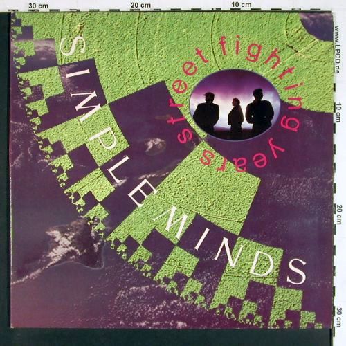 Simple Minds: Street Fighting Years, Foc, Virgin (209 785&sol;MINDS1), D, 1989 Typ: LP Best.-Nr.: V7666 Preis: 7,50 Euro.