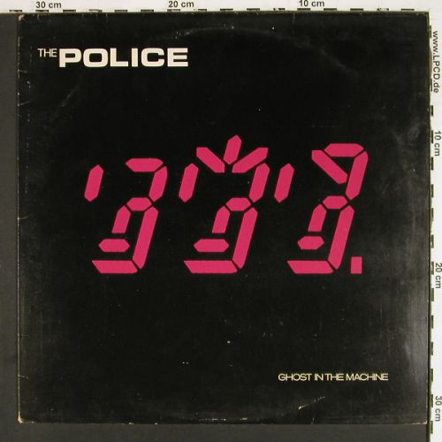 Police: Ghost In The Machine, m-&sol;vg+, AM (LK 63730), NL, 1981 Typ: LP Best.-Nr.: V7670 Preis: 6,00 Euro.