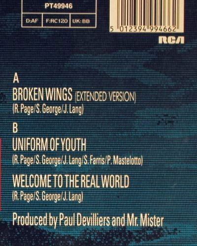 Mr.Mister: Broken Wings(ex)+2, RCA(PT 49946), D, 1985 - 12inch - V7712 - 6,00 Euro