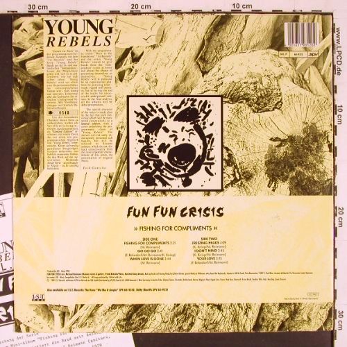 Fun Fun Crisis: Fishing For Compliments,Lim.Ed.540, 1st Records (SPV 60-9312), D,Facts, 1989 Typ: LP Best.-Nr.: V7729 Preis: 5,00 Euro.
