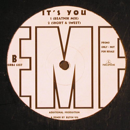 EMF: It's You*3,crash-burn,beatnic,short, Parlophone, LC (12RDJ 6327), UK, Promo, 1992 Typ: 12" Best.-Nr.: X8930 Preis: 2,00 Euro