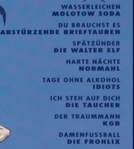 V.A.Festival der Volxmusik: Molotow Soda... Emils, 16 Tr., Rebel Records (008-30881), D, 1990 Typ: LP Best.-Nr.: Y752 Preis: 9,00 Euro.