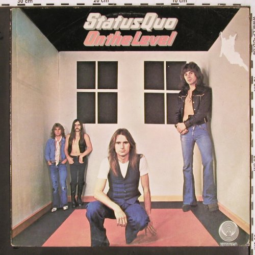 Status Quo: On The Level, m-/vg+ (Haifa), Vertigo white Swirl (6360 117), Israel, 1975 Typ: LP Best.-Nr.: V2457 Preis: 7,50 Euro