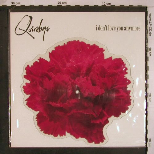 Quireboys: I Don't Love You Anymore+1 (7"), Parlophone (RPD 6248), UK, 1990 Typ: Shape Best.-Nr.: V3718 Preis: 4,00 Euro