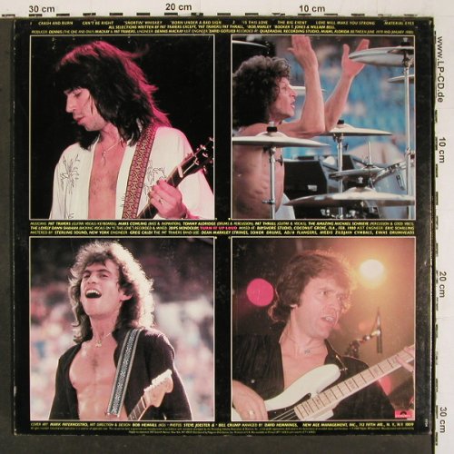 Travers Band,Pat: Crash And Burn, Polydor (PD-1-6262), US, 1980 Typ: LP Best.-Nr.: V6651 Preis: 9,00 Euro.