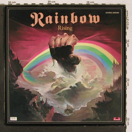 Rainbow: Rising, Ri, (1976), Polydor (2929 098), D, 1986 Typ: LP Best.-Nr.: V6655 Preis: 24,00 Euro.