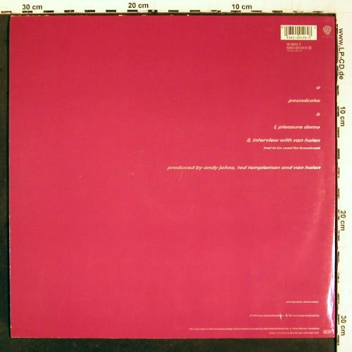 Van Halen: Poundcake+2 (Interview), WB (9362-40126-0), D, 1991 Typ: 12" Best.-Nr.: V6664 Preis: 7,50 Euro.