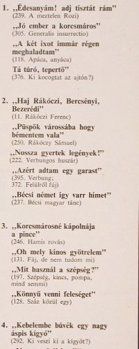 Bakfark Consort: ötödfelszaz enekek,Benko Daniel, Hungaroton (SLPX 18073), H, 1983 Typ: LP Best.-Nr.: V2494 Preis: 7,50 Euro