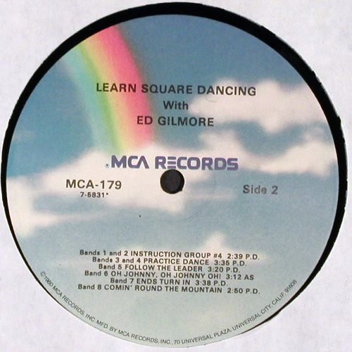 Gilmore,Ed: Learn Square Dancing w.Ed Gilmore, MCA (MCA-179), US, Ri, 1980 Typ: LP Best.-Nr.: V2722 Preis: 9,00 Euro