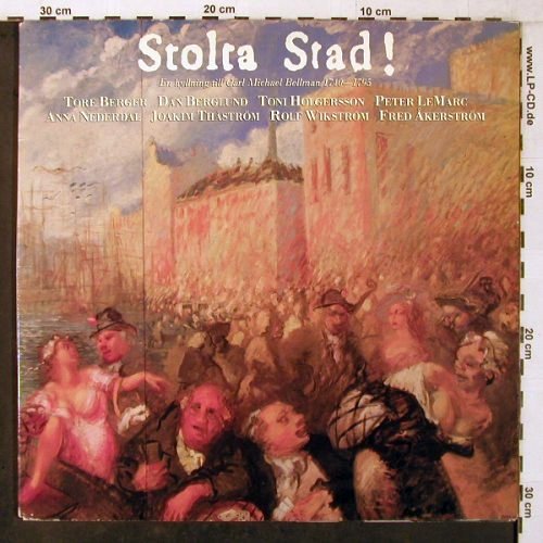 V.A.Stolta Stad: En Hyllning Till C.Michael Bellman, MNW (MNWP 197), S, Poster, 1990 Typ: LP Best.-Nr.: V3984 Preis: 9,00 Euro