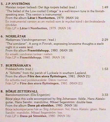 V.A.Double Daylight: A Coll.of Folk Music fr.northSweden, Manifest (MAN 23.1982), S, 16Tr., 1982 Typ: LP Best.-Nr.: V4118 Preis: 9,00 Euro