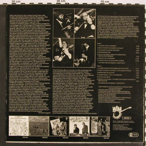 Tramps & Hawkers: Where Are You Goin'?, WAM (780.059), D, 1977 Typ: LP Best.-Nr.: V4358 Preis: 7,50 Euro
