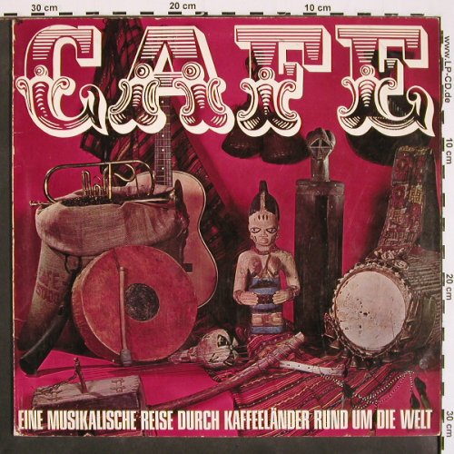 V.A.Cafe - Eine Musikalische Reise: durch Kaffeeländer rund um die Welt, DEK-Deut.Extrakt Kaffee (DK 1266), D,vg-/vg+ Typ: LP Best.-Nr.: V4599 Preis: 12,50 Euro