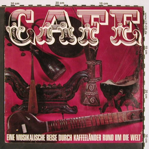 V.A.Cafe - Eine Musikalische Reise: durch Kaffeeländer rund um die Welt, DEK-Deut.Extrakt Kaffee (DK 1266), D,vg-/vg+ Typ: LP Best.-Nr.: V4599 Preis: 12,50 Euro