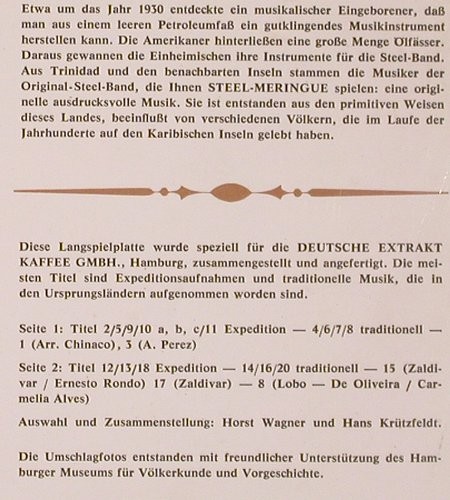 V.A.Cafe - Eine Musikalische Reise: durch Kaffeeländer rund um die Welt, DEK-Deut.Extrakt Kaffee (DK 1266), D,vg-/vg+ Typ: LP Best.-Nr.: V4599 Preis: 12,50 Euro