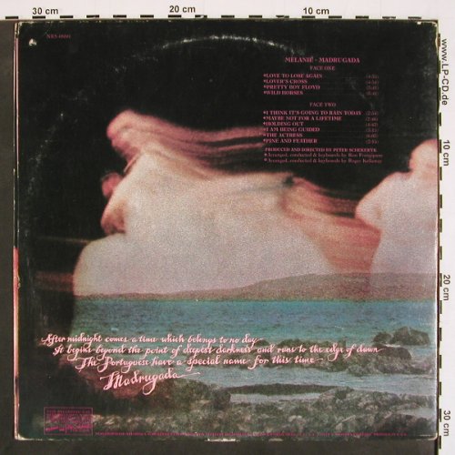 Melanie: Madrugada, Foc, m /vg+, Neighborhood Rec. (NRS 48001), US, co, 1974 Typ: LP Best.-Nr.: V4637 Preis: 6,00 Euro