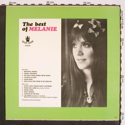 Melanie: The Best Of, Buddah (2318 033), D/S, 1971 Typ: LP Best.-Nr.: V4739 Preis: 7,50 Euro