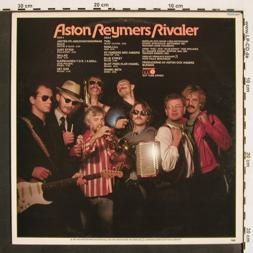 Aston Reymers Rivaler: Tvl, m-/vg+, Metronome(MLP 15.685), S, 1981 - LP - V4778 - 7,50 Euro