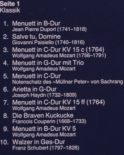 Berger,Hans Zither - Hackbrett: Kleine Stücke großer Meister, iton / Teldec(it 30 130), D,  - LP - V4810 - 9,00 Euro
