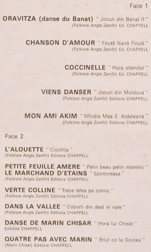 Zamfir,Gheorghe: L'alouette, m-/vg+, Philips (6325 143), F, 1974 Typ: LP Best.-Nr.: V4974 Preis: 6,00 Euro
