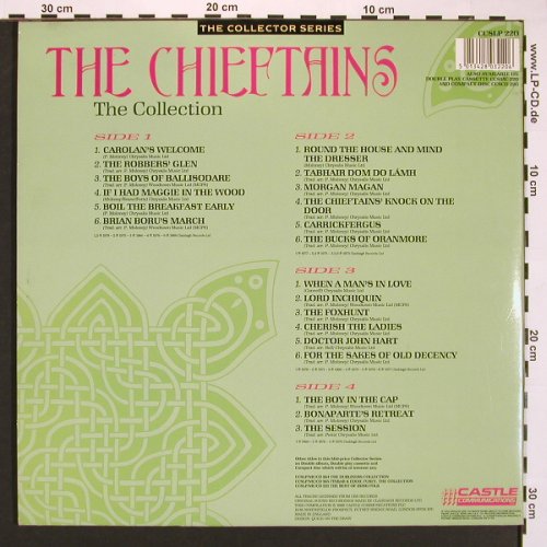 Chieftains: The Collection,Foc, Castle (CCSLP 220), UK, 1989 Typ: 2LP Best.-Nr.: V5012 Preis: 9,00 Euro