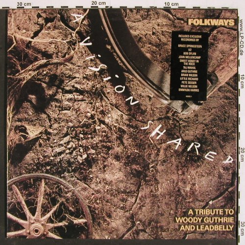 V.A.A Vision Shared - A tribute to: Woody Guthrie&Leadbelly, Foc, CBS(460905 1), UK, 1988 - LP - V5101 - 7,50 Euro