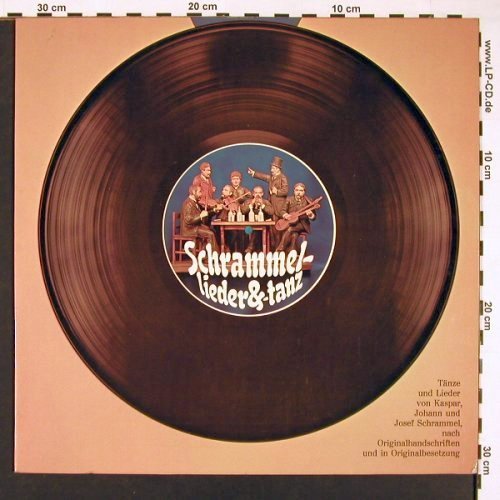 Schrammel, Johann u. Josef: Tänze und Lieder,Foc,(Fritz Muliar), Polyhymnia/SparkasseWien(Z 897802), A, 1978 - LP - V5117 - 9,00 Euro