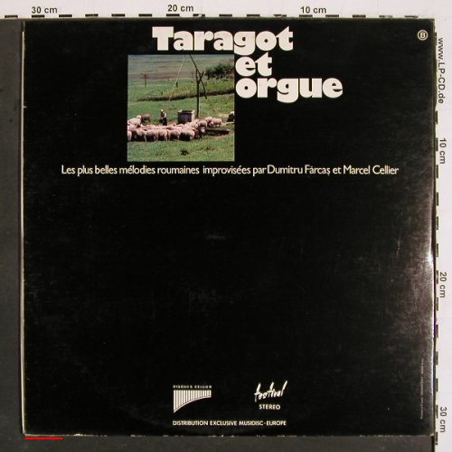 Farcas,Dumitru et Marcel Cellier: Taragot Et Orgue, Foc, m-/vg+, Disques Festival (FLD 654), F, 1980 Typ: LP Best.-Nr.: V5206 Preis: 6,00 Euro