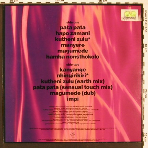 Masuka,Dorothy: Pata Pata, Mango(162 539 911-1), US, 1991 - LP - V5208 - 9,00 Euro