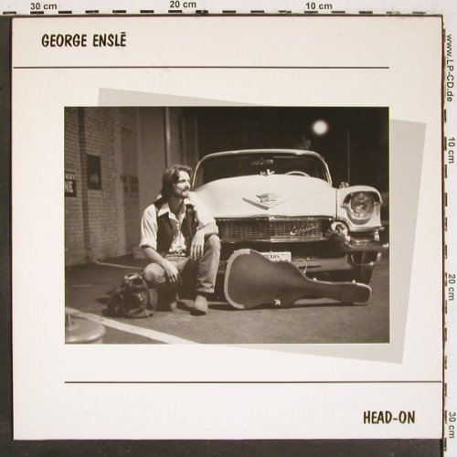 Ensle,George: Head-on, white Vinyl, Line (SDLP 4.00420 J), D, 1987 Typ: LP Best.-Nr.: V5729 Preis: 6,00 Euro