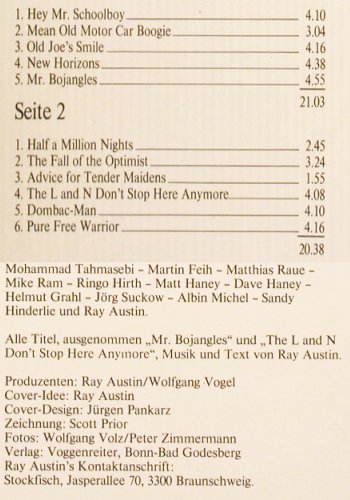 Austin,Ray: New Horizons (from Hallifax), Stockfisch(SF 5004), D,  - LP - V5900 - 6,00 Euro