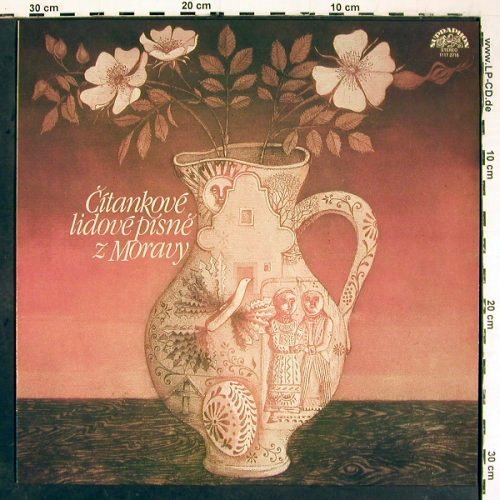 Musica Bohemica - Jaroslav Krcek: Citankove lidove pisne z Moravy, Supraphon (1117 2718 G), CZ, 1980 Typ: LP Best.-Nr.: V5984 Preis: 7,50 Euro