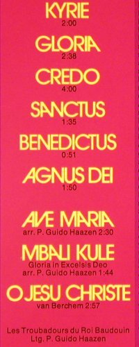 V.A.Missa - Criolla, Flamenca, Luba: Messe des Savannes, Foc, Philips(6641 069), D,  - 2LP - V6195 - 7,50 Euro