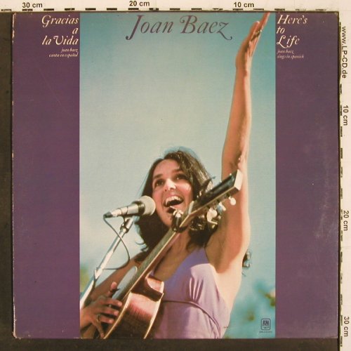 Baez,Joan: Gracias A La Vida, AM (AMLH 63614), NL, 1974 Typ: LP Best.-Nr.: V6735 Preis: 7,50 Euro.