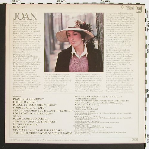 Baez,Joan: The Best Of, AM (AMNP 111), NL, Ri, 1977 Typ: LP Best.-Nr.: V7161 Preis: 7,50 Euro.