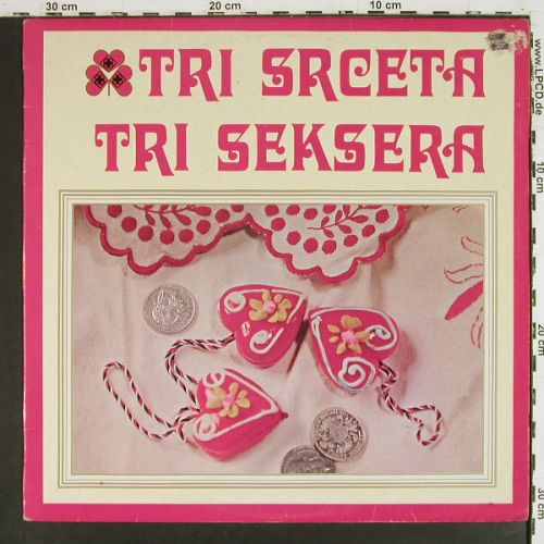 Tri Srceta: Tri Seksera, m-/vg+, Jugoton(LSY-61904), Jugoslavia, 1984 - LP - V7843 - 6,00 Euro