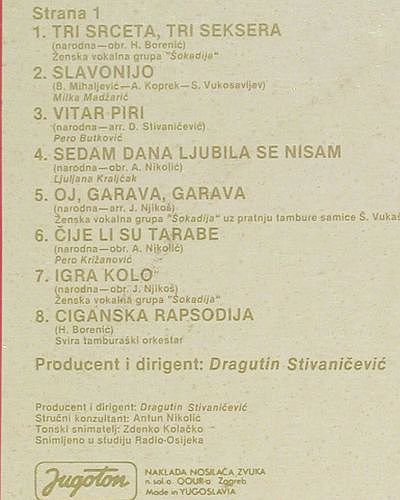 Tri Srceta: Tri Seksera, m-/vg+, Jugoton(LSY-61904), Jugoslavia, 1984 - LP - V7843 - 6,00 Euro